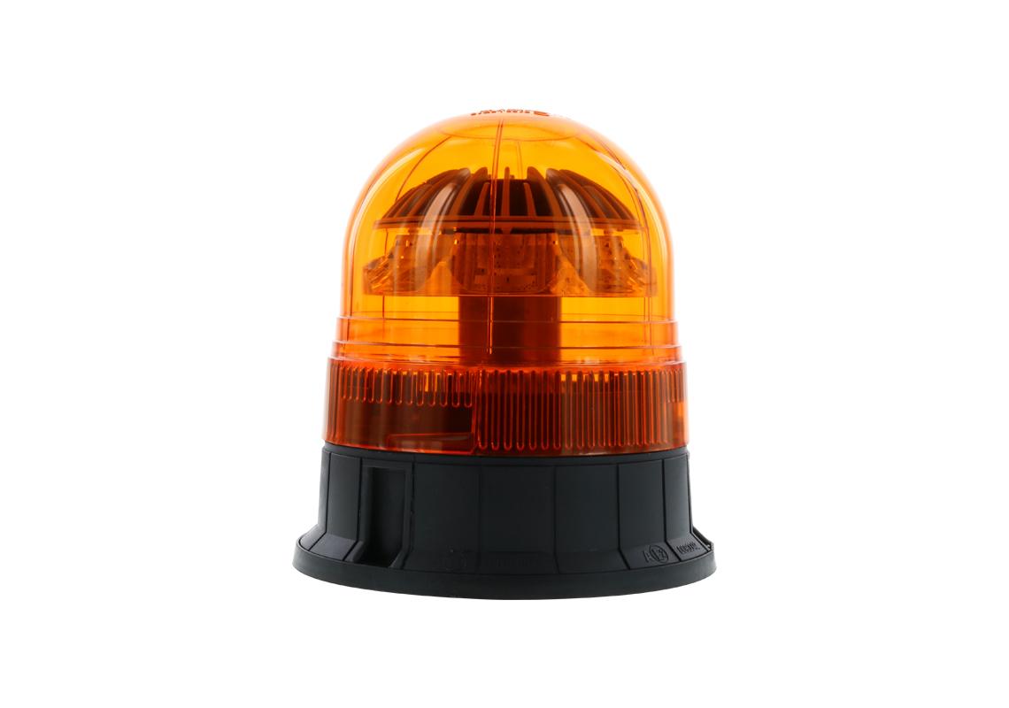 LED Beacon to be screwed rotating light amber     